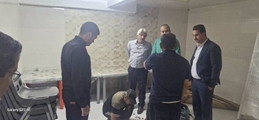 آغاز عملیات بهسازی آشپزخانه مجتمع فرهنگی، آموزشی، ورزشی و رفاهی ولایت